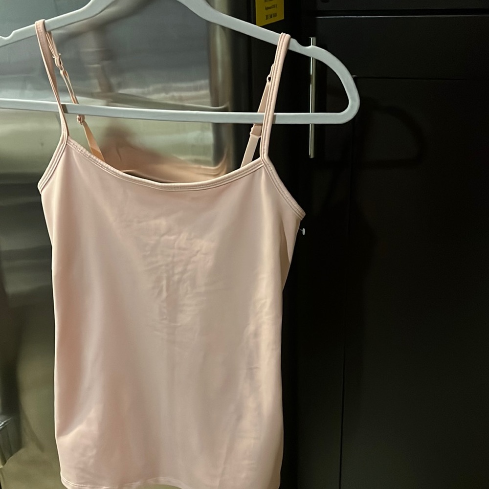 New York & company blush color tank top